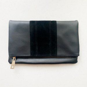 *NWT* Summer & Rose Roni Foldover Clutch - Black